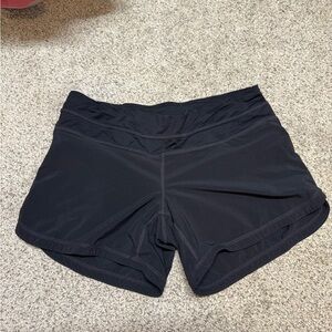 lululemon athletica Black Athletic Shorts